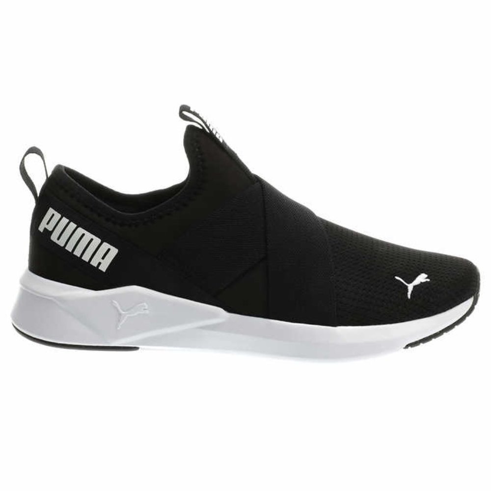 Puma Women's Black Chroma Slip on Shoe - Picture 2 of 7